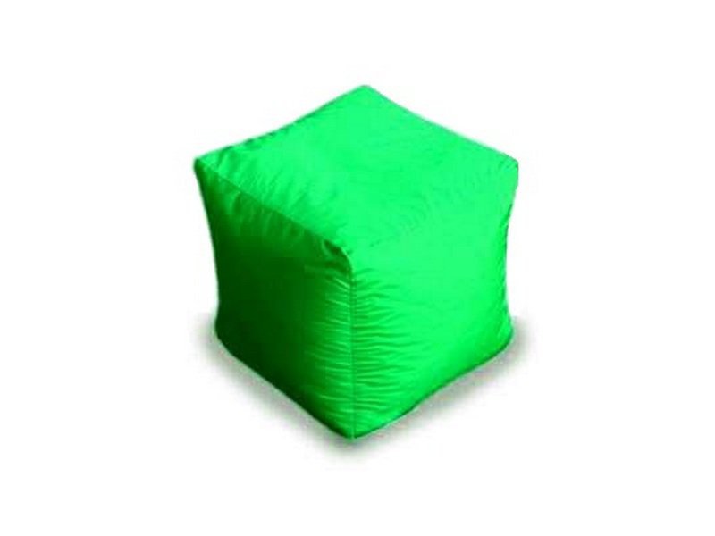 Пуф "Куб" нейлон зеленый в Черепаново - cherepanovo.mebel-nsk.ru - фото