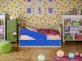 Кровать детская Бабочки 2,0 м в Черепаново - cherepanovo.mebel-nsk.ru | фото