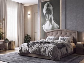 Кровать двуспальная 1,8м Верона-2 в Черепаново - cherepanovo.mebel-nsk.ru | фото