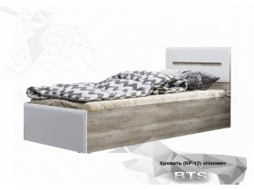 Кровать односпальная Наоми КР-12 в Черепаново - cherepanovo.mebel-nsk.ru | фото