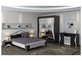 Модульная спальня Верона (Линаура) в Черепаново - cherepanovo.mebel-nsk.ru | фото