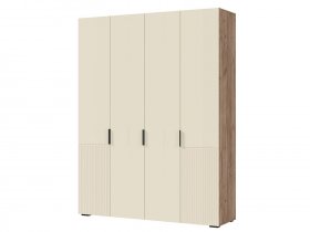 Шкаф четырехстворчатый (комби) Соната ШК-04 в Черепаново - cherepanovo.mebel-nsk.ru | фото