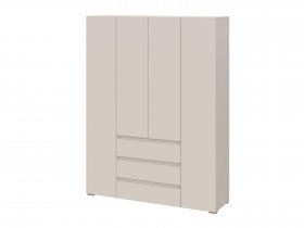Шкаф четырехстворчатый с ящиками Люмо ШК-05 в Черепаново - cherepanovo.mebel-nsk.ru | фото